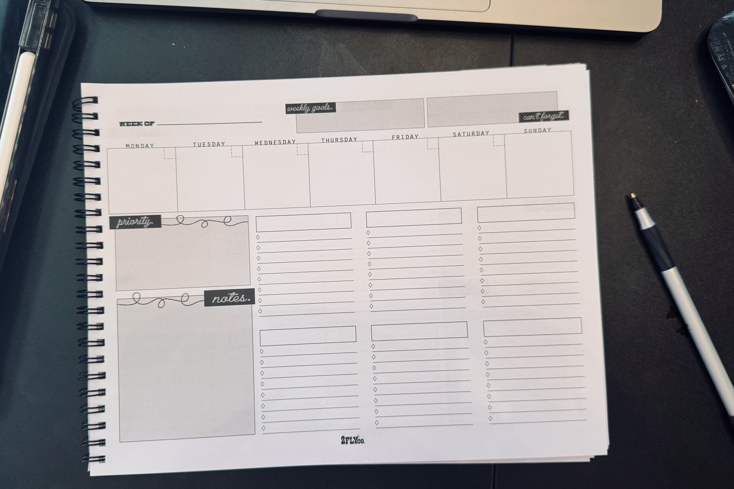 ON THE FLY PLANNER