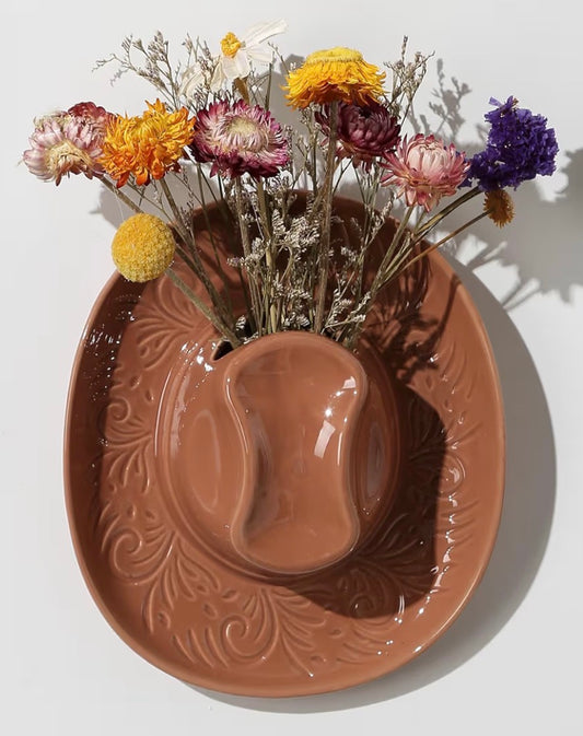 Cowboy hat wall decor