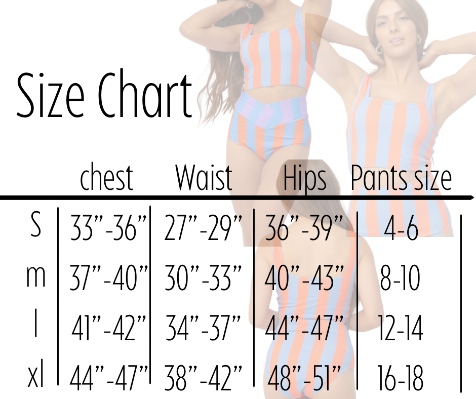 High waist swimsuit