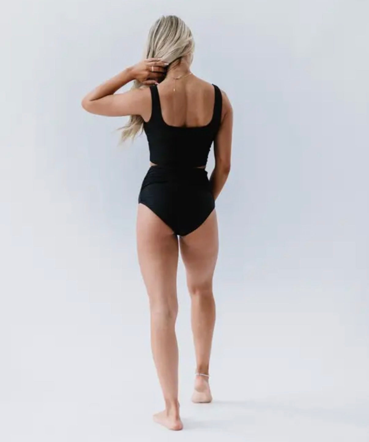 High waist swimsuit