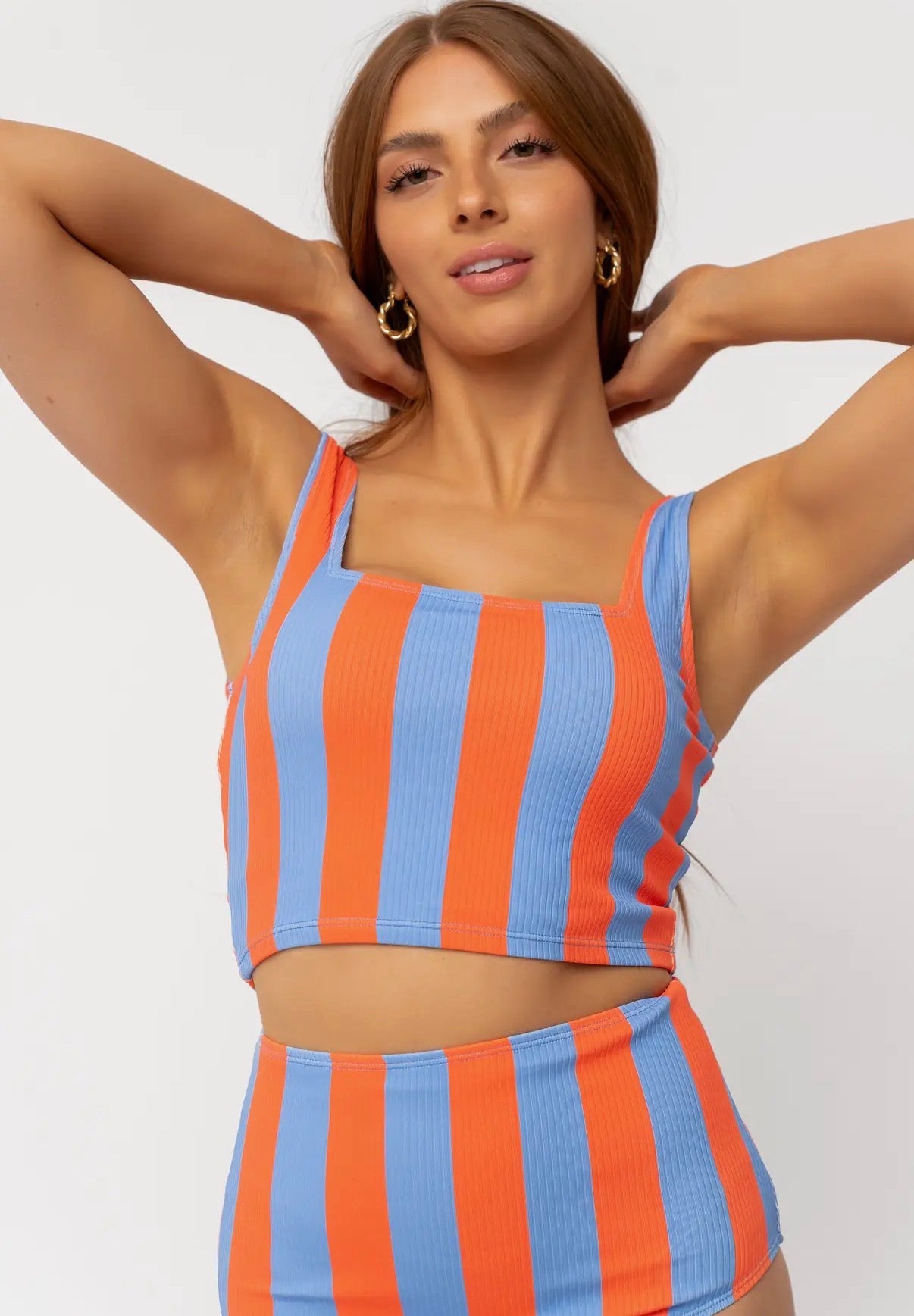 High waist swimsuit