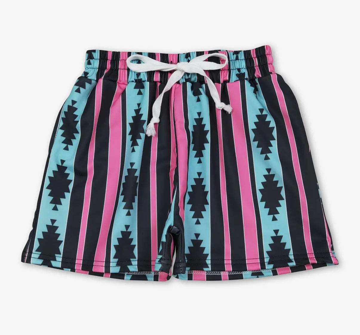 Boys Aztec swim shorts